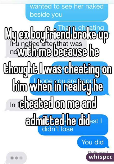 and I really expected to have a nice day. . I cheated on my ex husband and ruined his relationship with his daughter reddit